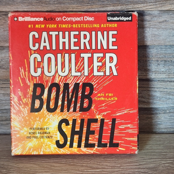 Bomb Shell Audiobook Catherine Coulter FBI Thriller Audio Compact Discs CDs - Picture 1 of 5